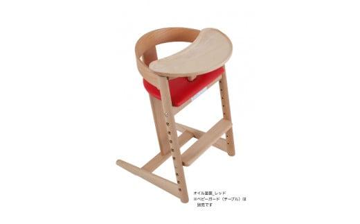 プレディクトチェア(オイル/皮革風RD)3点セット子供椅子、キッズチェア 学習机 ダイニングチェア 飛騨の家具 飛騨家具 木馬舎 AY028