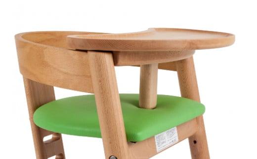 プレディクトチェア(オイル/皮革風PG)3点セット子供椅子 キッズチェア 学習机 ダイニングチェア 飛騨の家具 飛騨家具 木馬舎 AY029