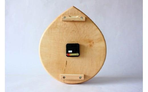 【nokutare】 壁掛け時計 （sizuku） 大 飛騨の匠 工芸 ウォールクロック 天然木 木製 無垢材 壁時計 壁掛け ウッド 時計 シンプル プレゼント リビング 伝統工芸品 飛騨高山 ノクターレ CB035