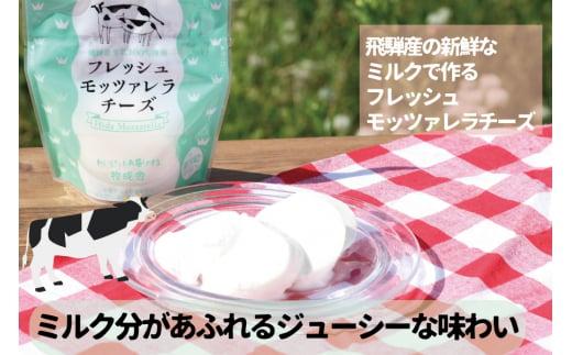 飛騨の新鮮モッツァレラ＆フレッシュ野菜 お届けセット モッツァレラチーズ チーズ ミックスリーフ 無農薬野菜 無農薬 飛騨高山 牧成舎 DF001