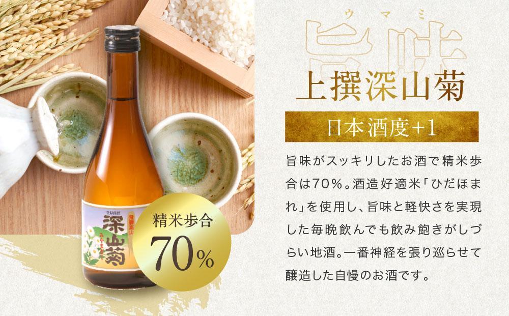 【12月配送】飛騨の辛口地酒をレトロな小袋に入れた飲み比べセット 300ml×2本 2種 ｜年内発送 日本酒 酒 お酒 上撰 爽酒 地酒 辛口  日付指定可 舩坂酒造 飛騨高山 FB037VC12