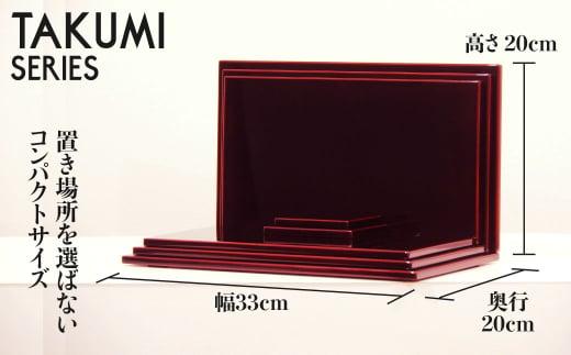【年内配送 12月18日まで受付】「INORI STAGE 〔紅春慶〕」| 年内発送 総無垢材 祈りステージ お仏壇 手元供養 仏壇 供養台 コンパクト 春慶 春慶塗 工芸 工芸品 コンパクト 紅色 飛騨高山 工匠館 GM012