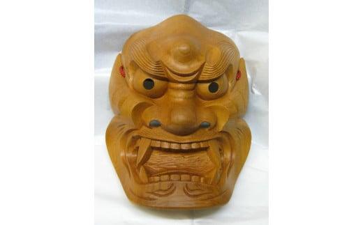 【数量限定】飛騨一位一刀彫 9号獅子口面  | 伝統工芸品 いちい イチイ 一位一刀彫 一位一刀 一刀彫 工芸品 縁起物 品 置物 木彫り 飛騨高山 吉野彫刻所 MC041