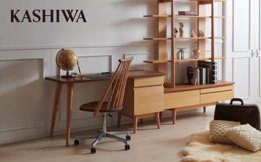 【KASHIWA】CIVIL(シビル) デスクチェア キャスター付き 飛騨の家具  椅子 リモートワーク 学習椅子 木製 家具 人気 おすすめ 新生活 一人暮らし 国産 AM044