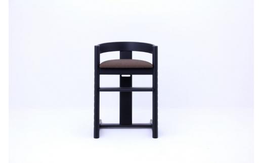 プレディクトチェア BK/織布風AGY　子供椅子 キッズチェア 学習机 ダイニングチェア 飛騨の家具 飛騨家具 木馬舎 AY006