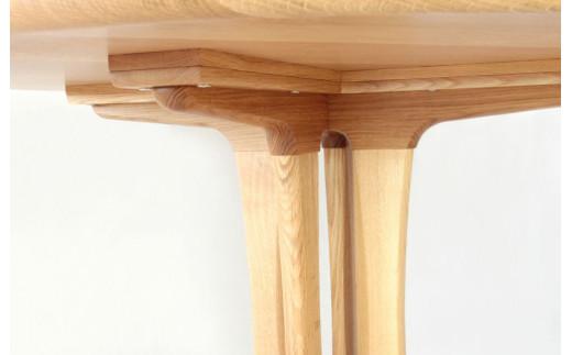 シズクル丸テーブル1200 OAKダイニングテーブル 丸型 飛騨の家具 飛騨家具 木馬舎 AY015