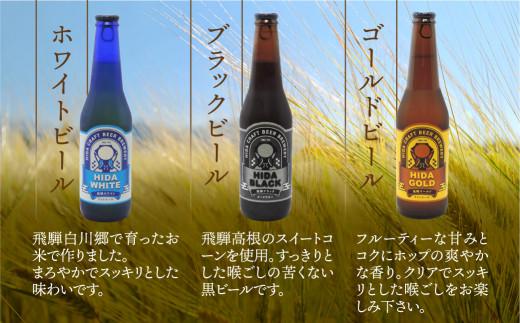 地ビール飛騨 バラエティーセット 5種8本 黒ビール ライトエール ダークラガー 無濾過・非加熱 クラフトビール エール ラガー フルーツビール フルーツ発泡酒 地ビール 麦酒 お酒 高山酒類卸  BK007