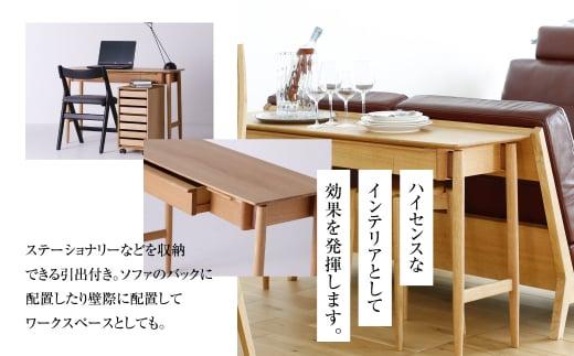 飛騨の家具 Whitewoodデスク WOD-1724 ワークデスク 奥行400 幅850 装飾台 オーク オーク材 木製 無垢材 天然木 家具 おしゃれ 人気 おすすめ 新生活 一人暮らし 国産 飛騨の家具 飛騨家具 nissin 日進木工 BW034