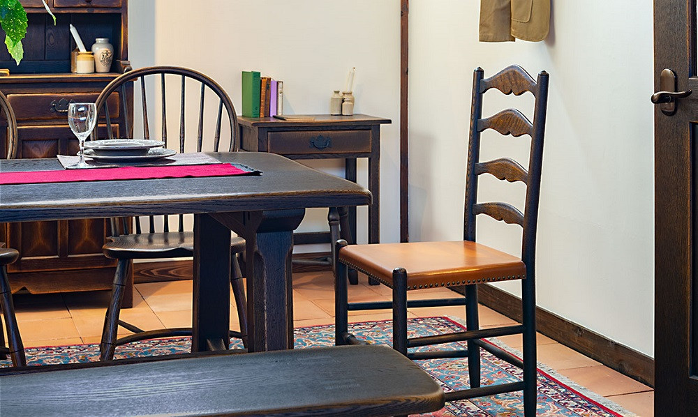 【飛騨の家具】HIDA　PROVINCIAL　ラダーバックチェア（P1）|家具 イス チェア 椅子 いす ダイニング 人気 おすすめ 新生活 国産 インテリア 飛騨家具 飛騨産業 CG362