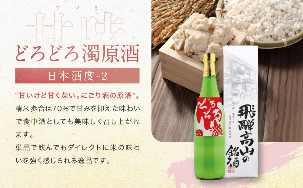 秋限定の辛口純米酒「ひやおろし」とにごり酒セット(720ml×3種）| 辛口 熟成酒 にごり酒 原酒 純米酒 甚五郎 秋限定 地酒 飲み比べ 飛騨 高山 有限会社舩坂酒造店 FB024