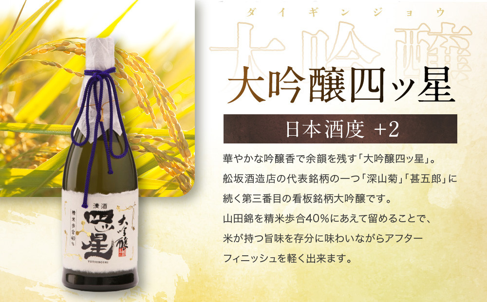 【訳あり】フルーティーな大吟醸飲み比べセット | 日本酒 酒蔵 セット 飲み比べ 宅飲み 酒 有限会社舩坂酒造店 FB057