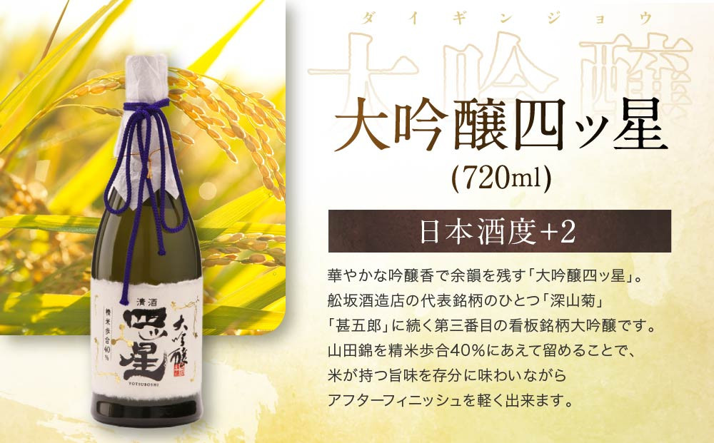 【訳あり】杜氏渾身の大吟醸飲み比べセット | 日本酒 酒蔵 セット 飲み比べ 宅飲み 酒 有限会社舩坂酒造店 FB058