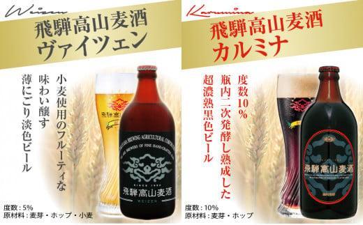 飛騨高山麦酒 全瓶20本セット クラフトビール 地ビール 飛騨高山 プレミアム 家飲み おうち時間 ピルスナー ペールエール ヴァイツェン ダークエール スタウト カルミナ  セット 贈答用 詰め合わせ FS049