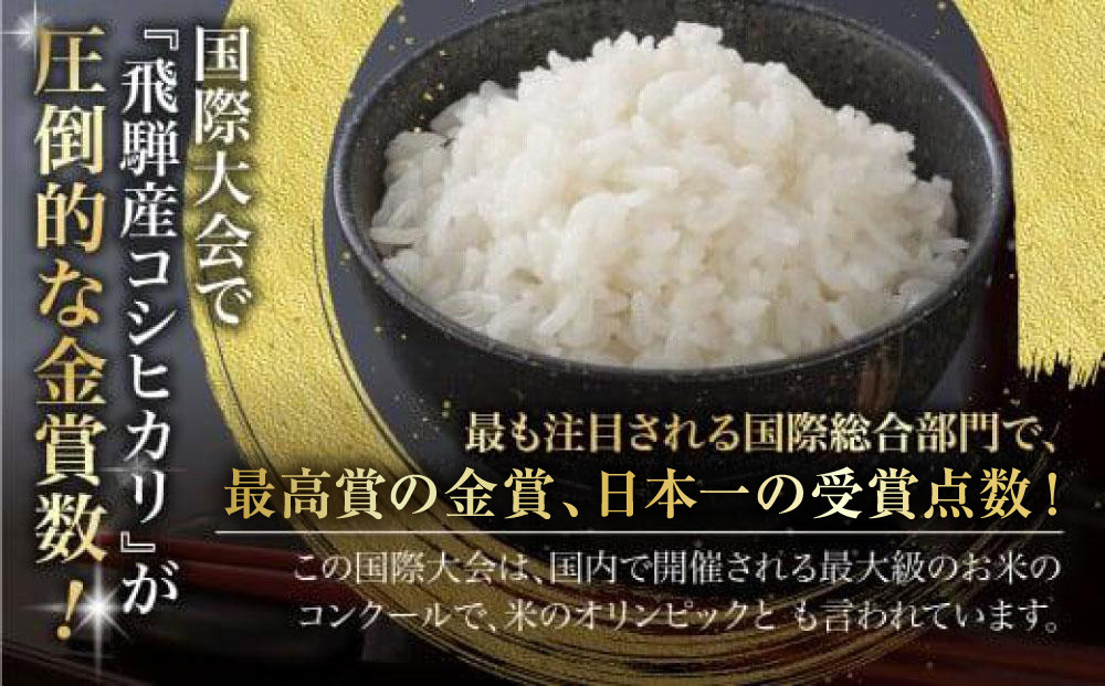 【定期便 12ヶ月】（全12回）令和7年産 飛騨コシヒカリ 白米 10kg | こしひかり 飛騨こしひかり お米 コメ 精米 飛騨産 飛騨高山 JAひだ GS103