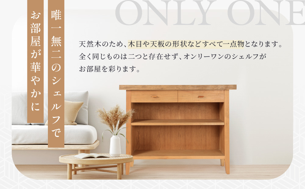 ビルータブックシェルフ | 本棚 棚 収納 飾り棚 国産家具 無垢 ブックシェルフ 見せる収納 ARTS CRAFT JAPAN HW006