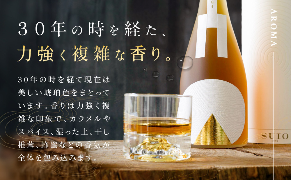 SUIO　720ml ｜日本酒 お酒  地酒 古酒 優勝  最高賞 ギフト 飛騨高山 平田酒造場 LP004