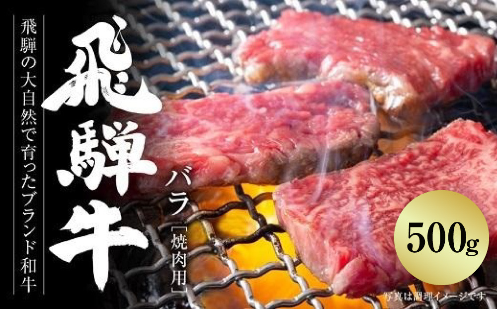 飛騨牛 カルビ焼肉 500g(1パック) 冷凍真空パック | 肉 お肉 焼肉 焼き肉 やきにく 黒毛和牛 和牛 人気 おすすめ 牛肉 ギフト お取り寄せ 飛騨高山ミート MZ037