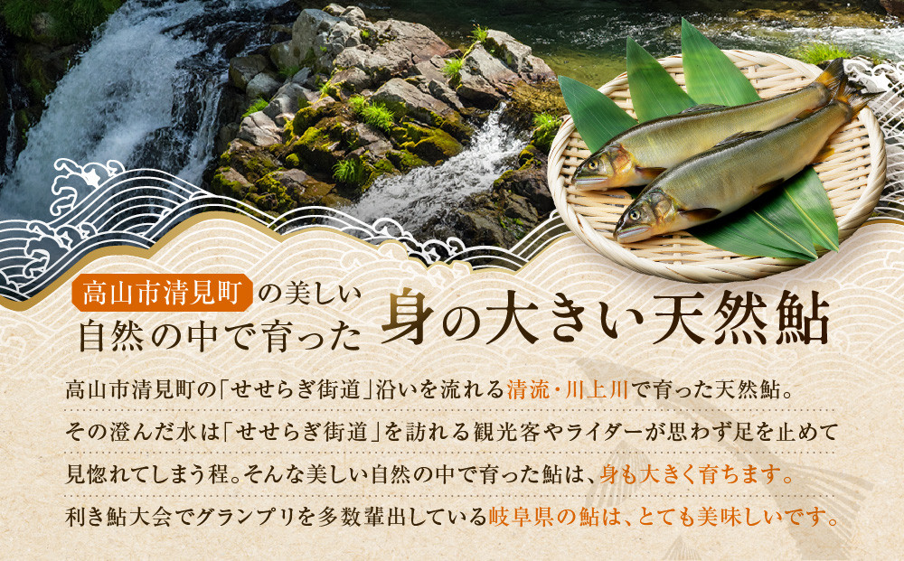 【個包装】秘伝のタレ使用！手掴み天然鮎甘露煮（15匹）| 化学調味料不使用 天然 魚 鮎 おいしい 食品 高山 有限会社井根鉄筋 SF003