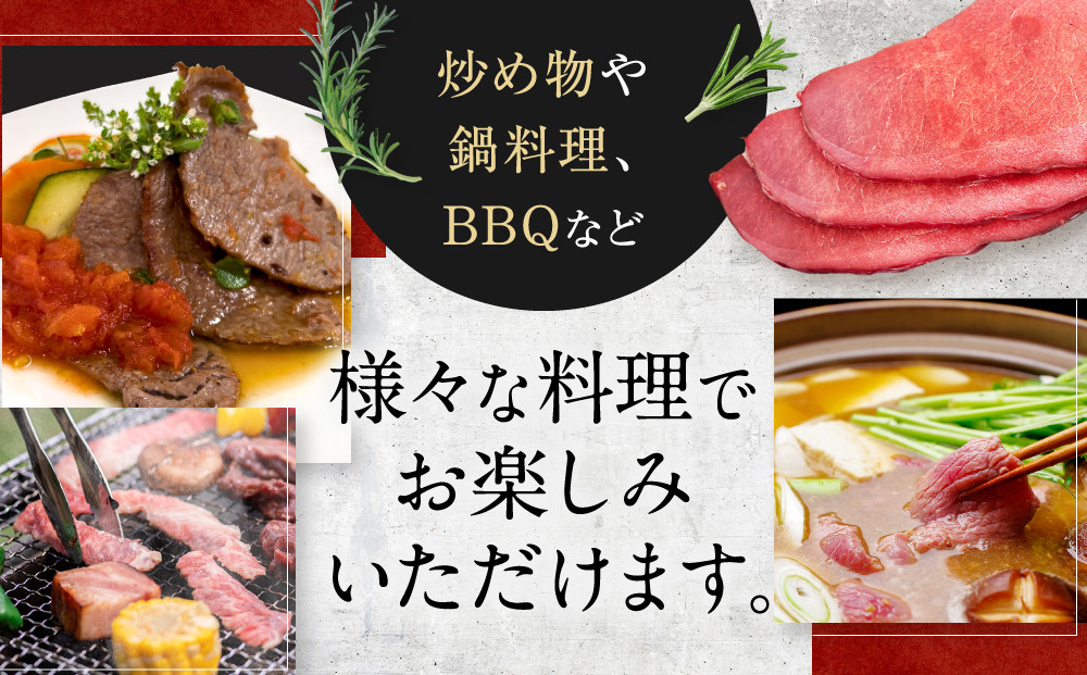 お家でジビエ♪ 鹿モモ肉スライス（冷凍） 100g×3パック｜本格 ジビエ 料理 鹿肉 ヘルシー 高タンパク 飛騨高山舞地美恵 SW001