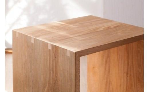 2KOBAKO ニコバコ 国産材 オープン 2段 木製 家具 収納棚 木箱 無垢材 飛騨の家具 収納 スタッキング シンプル ラック おしゃれ 人気 おすすめ 新生活【オークヴィレッジ】AH034VC13