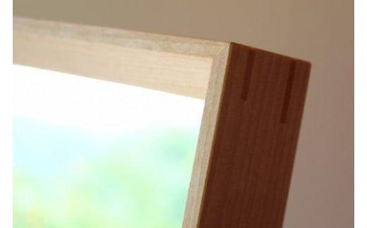 スタンドミラー〔国産材 木製家具〕木工製品 飛騨の家具 全身鏡 姿見 鏡 ミラー 無垢 木製 おしゃれ 人気 おすすめ 新生活【オークヴィレッジ】AH035VC13