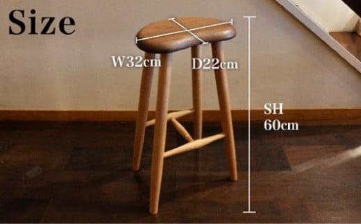 キッチンスツール ｜ 椅子 いす スツール リビング キッチン 木製 無垢材 天然木 家具 おしゃれ 人気 おすすめ シンプル 新生活 一人暮らし 飛騨の家具 雉子舎 AP014