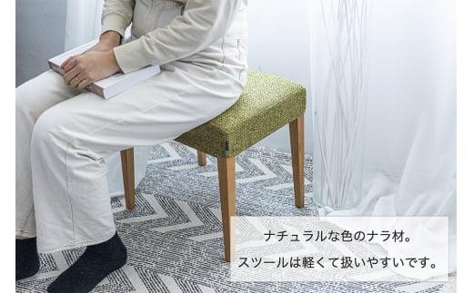 【shirakawa】スツール ナラ材 | 椅子 イス 天然木 シンプル リビング 玄関 寝室 家具 飛騨の家具 飛騨高山 匠館 BL018