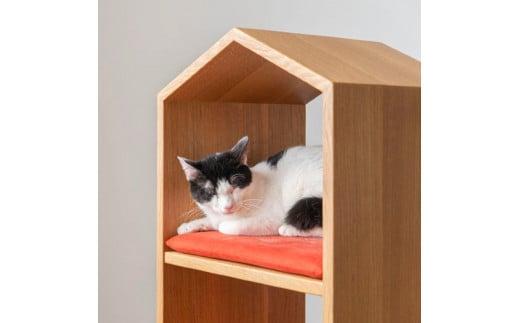【飛騨の家具】森のペット家具 ネコハウス キャットタワー | ペット ねこ 猫 ネコ 飛騨家具 飛騨産業 CG030