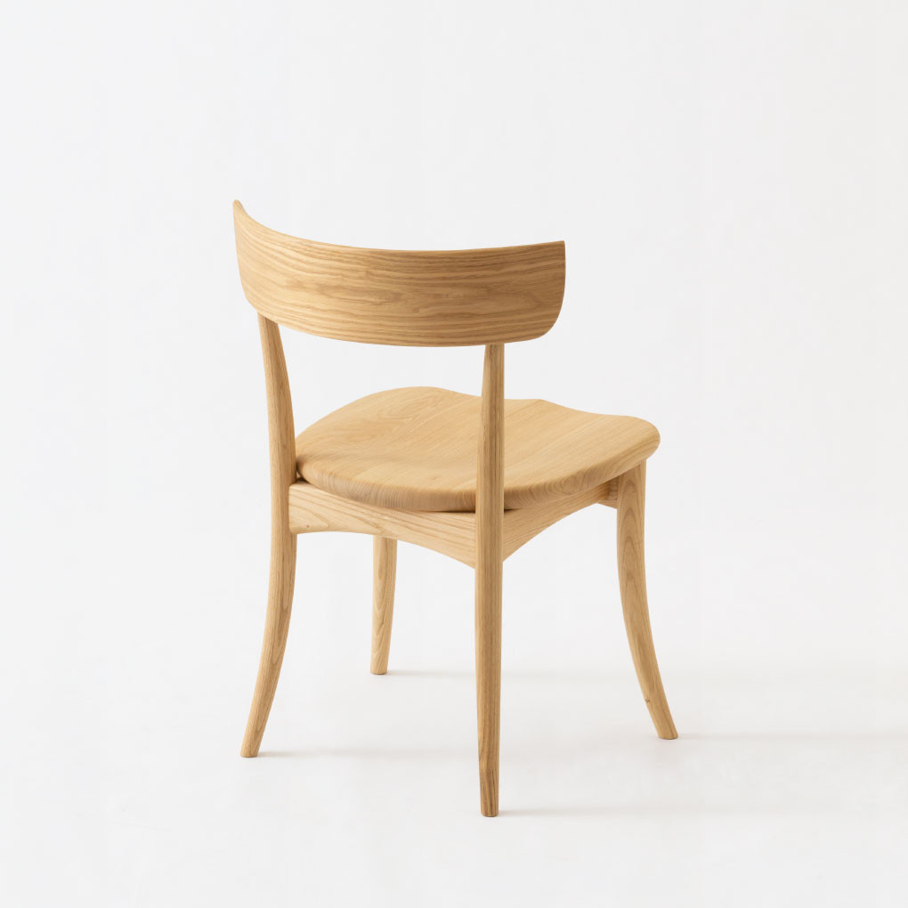 【飛騨の家具】HIDA　CRESCENT　クレセント　チェア（板座)　国産クリ|和室 洋室 チェア イス インテリア 飛騨高山 飛騨産業(株) CG078