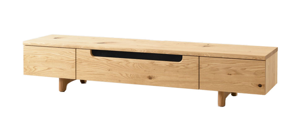 【飛騨の家具】HIDA　森のことば　クリ材仕様　AVキャビネット　幅180（SR494）|家具 インテリア 飛騨高山 シンプル おしゃれ 人気 飛騨家具 飛騨産業 CG325