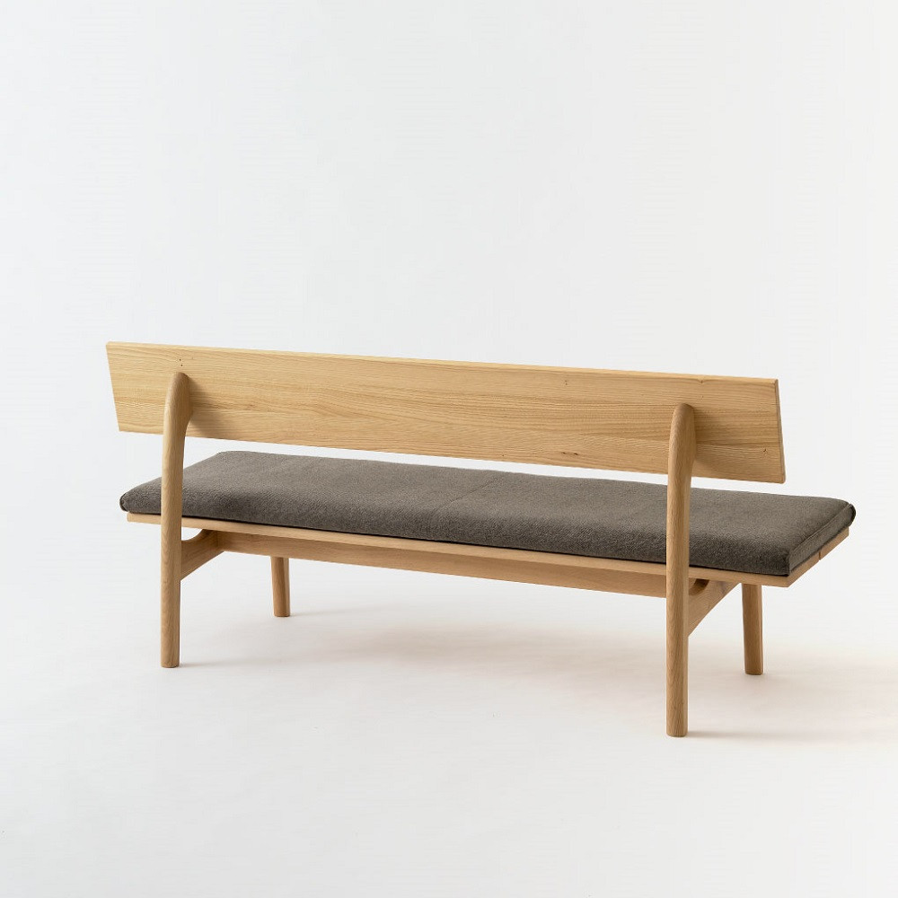 【飛騨の家具】HIDA　森のことば　クリ材仕様　ベンチ　幅165（SR272）|長椅子 腰掛け 椅子 家具 飛騨高山 ダイニング 木製 シンプル おしゃれ 人気 おすすめ 新生活 飛騨産業 CG341