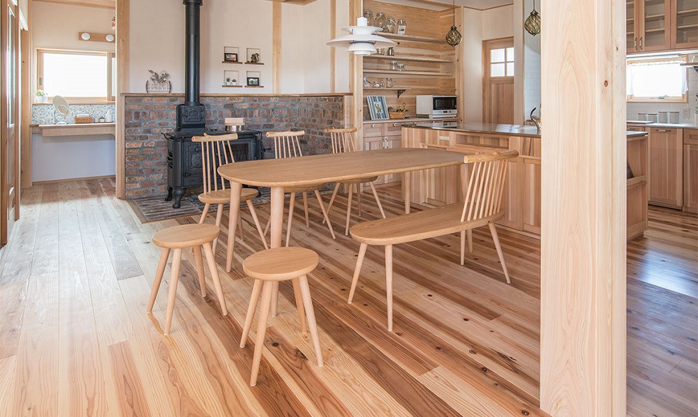 【飛騨の家具】HIDA　kinoe ベンチ（EK661）|長椅子 腰掛け 椅子 家具 飛騨高山 ダイニング 木製 シンプル おしゃれ 人気 おすすめ 新生活 飛騨産業 CG386