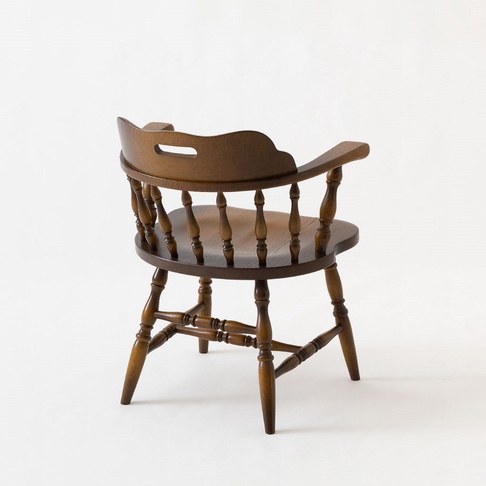 【飛騨の家具】HIDA　穂高　アームチェア　（板座）(DK286)|飛騨産業 CG422