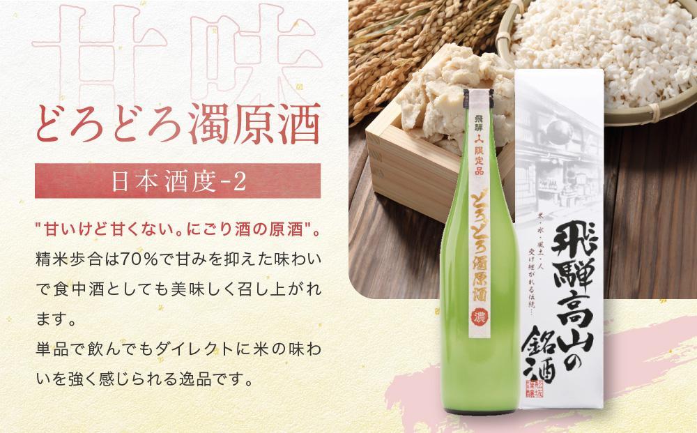 濃厚な飛騨の地酒飲み比べセット｜日本酒 大吟醸 無濾過 原酒 にごり酒 爽快  飛騨 飛騨高山 家飲み プレゼント 舩坂酒造店 FB052VC13
