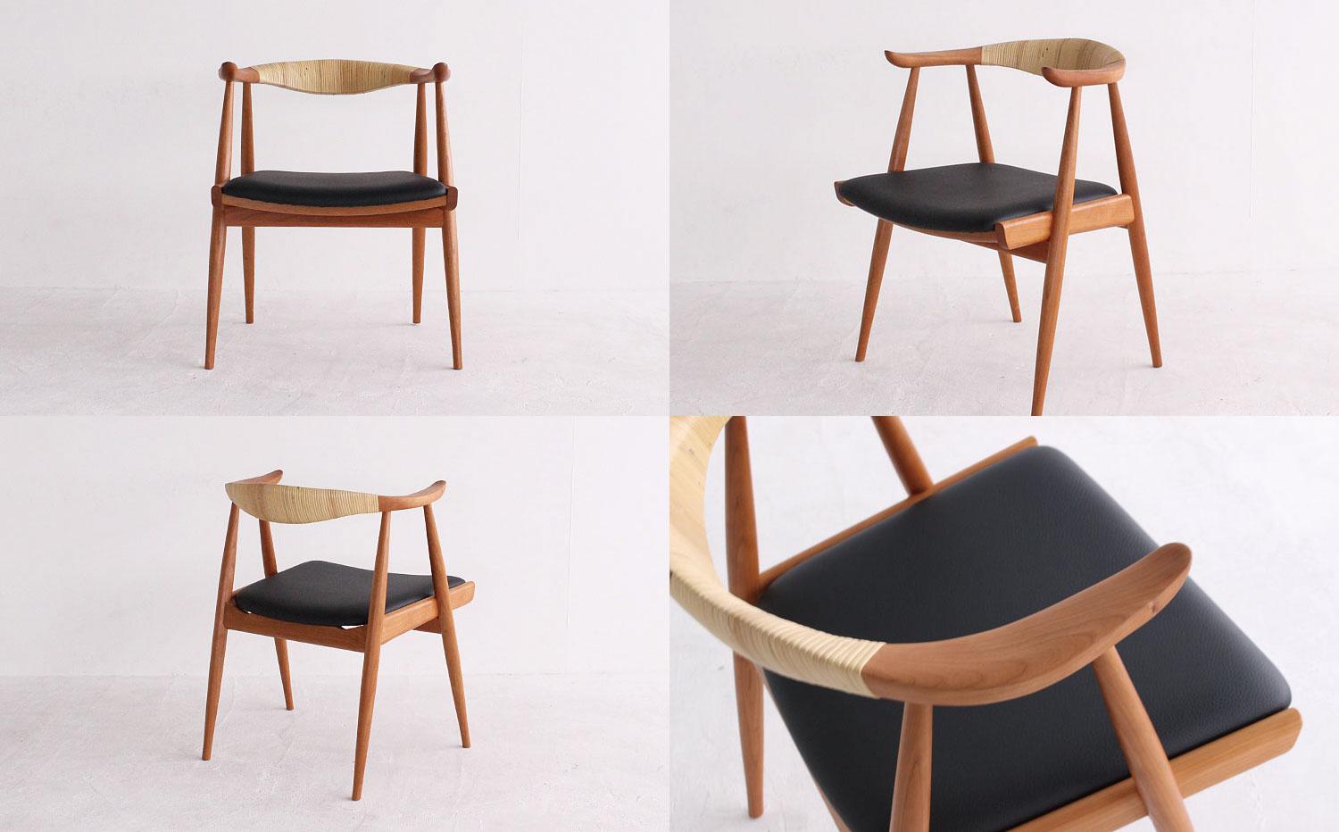 IO(アイオー)チェア | 椅子 イス ダイニングチェア チェア 食卓椅子 飛騨の家具 ブラックチェリー オシャレ 木製 飛騨高山 ヒダコレ家具 GF039