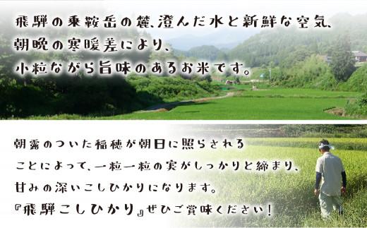【令和7年産 新米】 飛騨産コシヒカリ 「飛騨の米」 白米（玄米対応可） 5kg  | 白米 玄米 こしひかり 精米 お米 飛騨高山 ファームジネンいいむら GG010