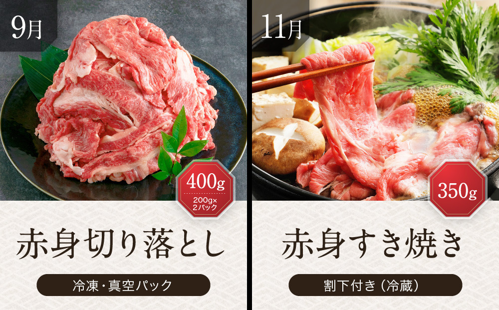 飛騨牛 A5等級 赤身プレミアム 定期便 全6回 奇数月にお届け 約2kg｜すき焼き しゃぶしゃぶ 焼肉 ステーキ シャトーブリアン飛騨高山 岩ト屋 HF114