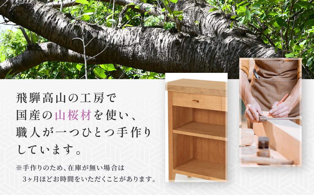 ビルータブックシェルフ | 本棚 棚 収納 飾り棚 国産家具 無垢 ブックシェルフ 見せる収納 ARTS CRAFT JAPAN HW006