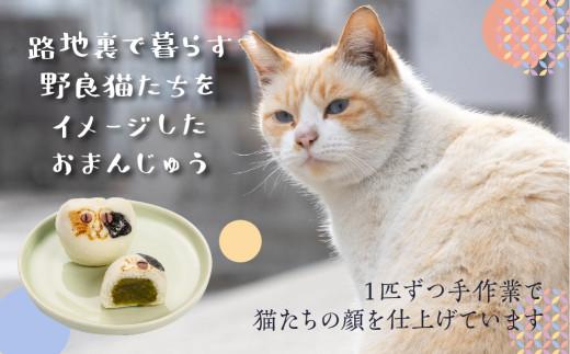 猫子づくし 饅頭 詰合せ 10個入り まんじゅう 猫まんじゅう 詰め合わせ お菓子 お茶請け 贈答 ギフト プレゼント バレンタイン ホワイトデー 母の日 飛騨高山 稲豊園 JW002