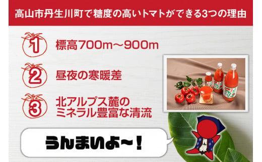 マルオリ トマトジュース 1L×4本入り 食塩無添加 | 無塩 無添加 完熟トマト ストレートジュース 100％果汁 高糖度 飛騨高山 マルオリ LS003VC13