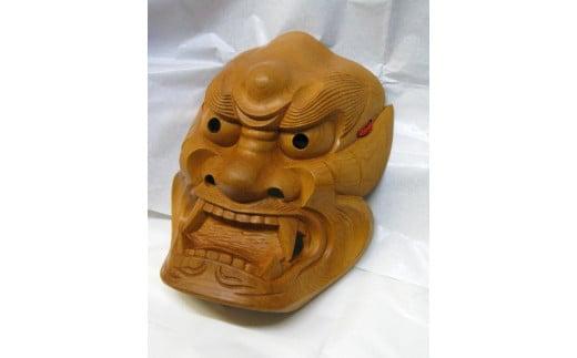 【数量限定】飛騨一位一刀彫 9号獅子口面  | 伝統工芸品 いちい イチイ 一位一刀彫 一位一刀 一刀彫 工芸品 縁起物 品 置物 木彫り 飛騨高山 吉野彫刻所 MC041