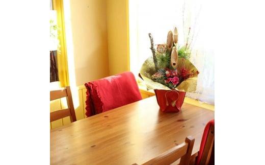 【先行受付/数量限定/年内配送】お正月までにお届け！飛騨高山のお正月飾り モダン門松 『福寿竹』| お正月 飾り 門松 新年 モダン 飛騨高山 下出生花店 BB007