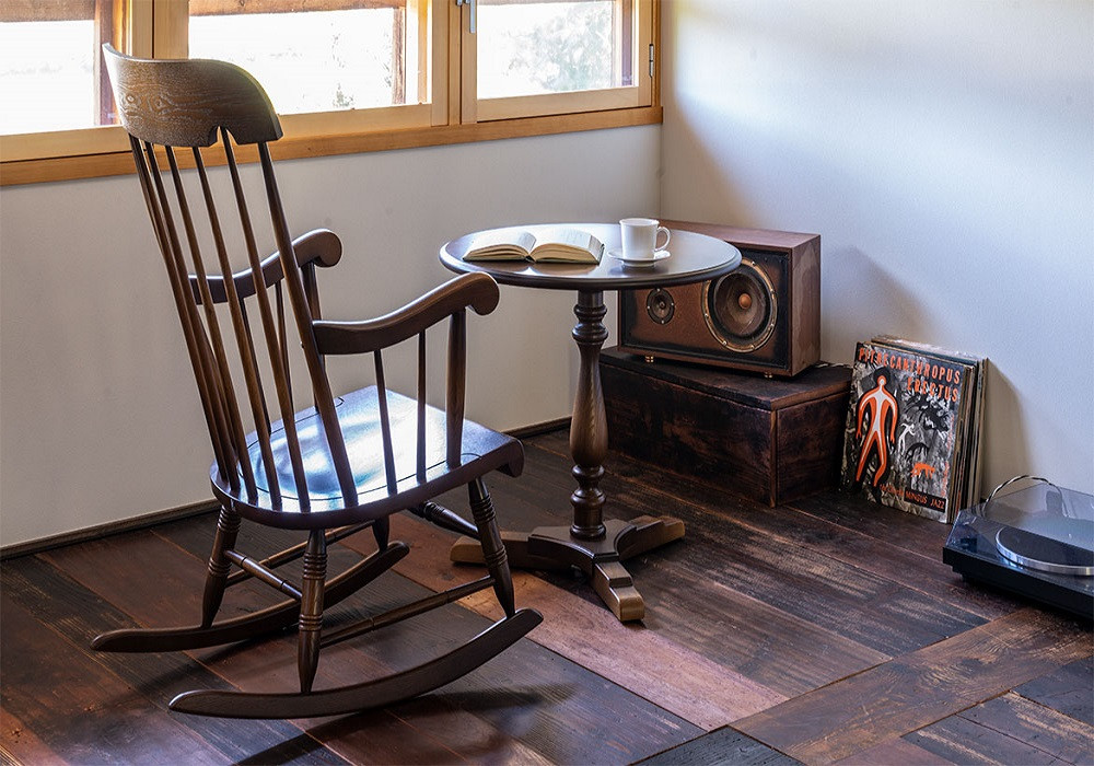 【飛騨の家具】HIDA　穂高　ロッキングチェア（板座）（C63） ｜家具 椅子 チェア いす 人気 おすすめ 新生活 一人暮らし 国産 飛騨家具 飛騨産業 CG426