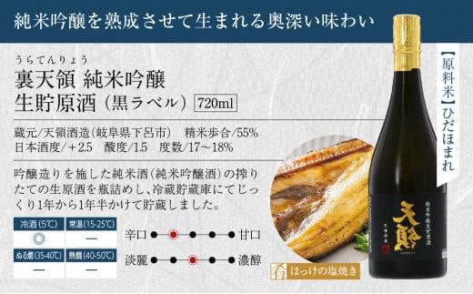 飛騨地酒蔵 限定生貯 2本セット 裏天領 児島屋長右衛門 純米吟醸 生貯原酒 ひだほまれ お酒 日本酒 飛騨高山 FR033
