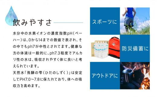【12回 定期便】天然水 飛騨の雫 2L×12本 (2ケース)  ミネラルウォーター 12ヶ月  飲料水 白啓酒店 飛騨高山 JS101