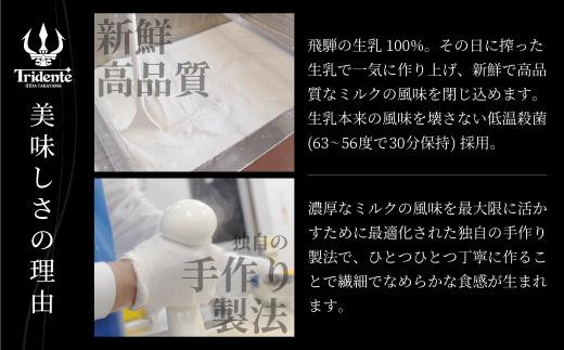 飛騨生乳100％ モッツァレラ6個 & リコッタ1個セット | セット チーズ 冷蔵 濃厚 低温殺菌 乳製品 おいしい 人気 チーズ工房トリデンテ LF016