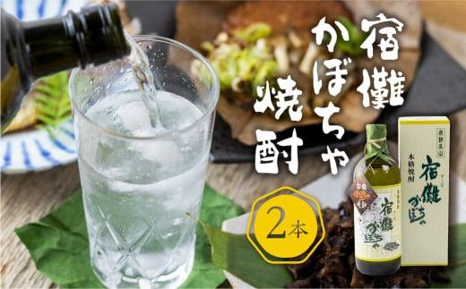 【数量限定】宿儺かぼちゃ焼酎2本入り 南瓜焼酎 地酒 酒 珍しい 数量限定 KA007