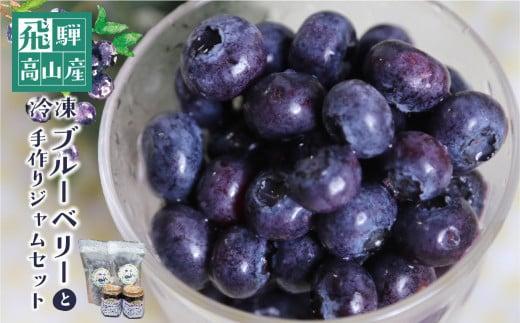治助ファームの北部ハイブッシュブルーベリー「冷凍果実」210g×2袋と手作りジャム110g×2個セット | 国産 ブルーベリー ジャム フルーツ おやつ 製菓 冷凍 くだもの 果物 冷凍フルーツ 飛騨高山 治助ファーム LJ006VC13