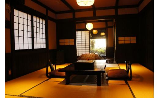 奥飛騨  隠庵ひだ路 翠（みどり）の間 【温泉露天風呂+檜内湯付】 和室 平日限定 1泊2食 ペア宿泊券 温泉 露天風呂 旅行 LL004