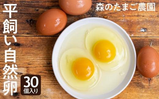 自然卵 30個 セット たまご 卵 飛騨高山 森のたまご農園 LW006